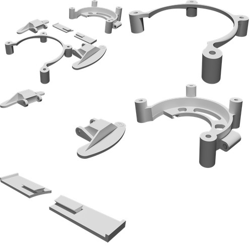 Adattatore paddle cambio - cambio, per
